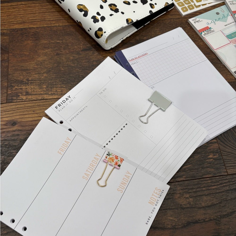 Bundle of planned accessories agenda 52 - Picture 5 of 10